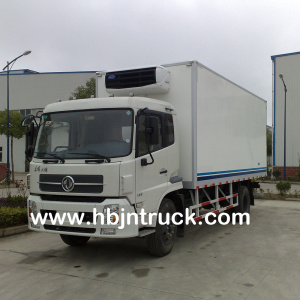 Dongfeng 10 ton camión frigorífico para la venta