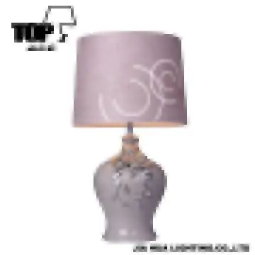 Grey Antique Ceramics Table Lamp