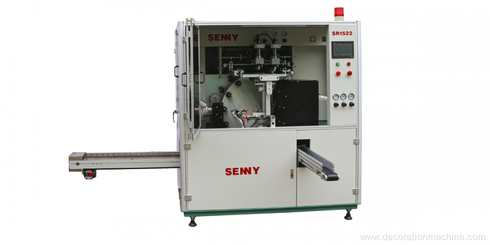 2 Color Round Lipstick Screen Printing Machine