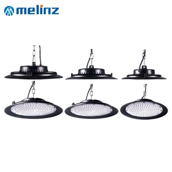 UFO LED High Bay Light: 100W 150W 200W Aluminum Commercial Industrial Lighting for Workshops, Supermarkets, and Warehouses