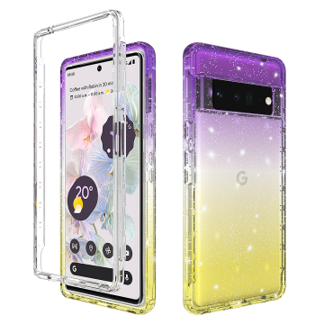 Glitter Gradient Hybrid TPU Shockproof Case για το Google Pixel 6/6 Pro