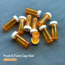 Vial Push &amp; Turn Cap résistant aux enfants