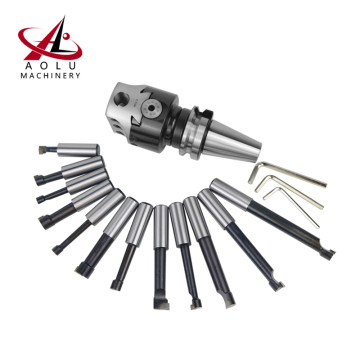 F1 Type Precision R8 MT Shank Adjustable Facing Boring Head Set