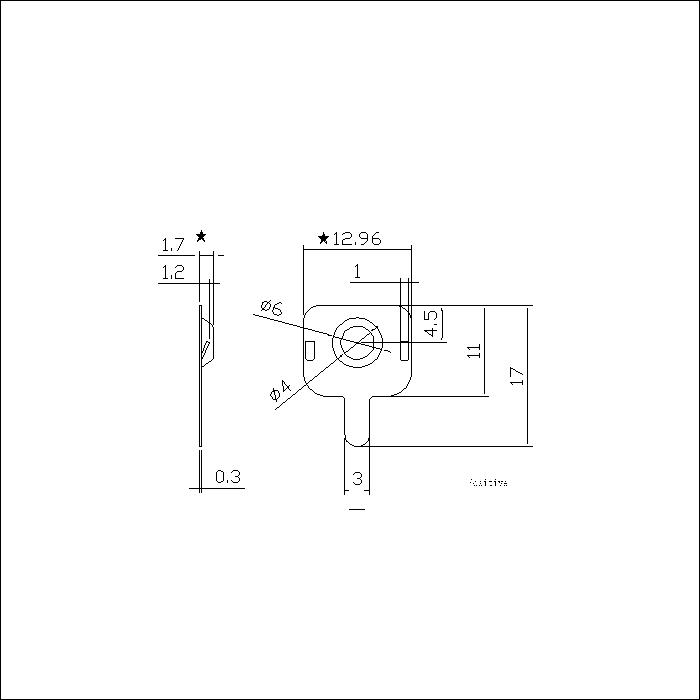 5# Cell Battery Contacts(Positive ) 173D BS-S-SI-B-173DP