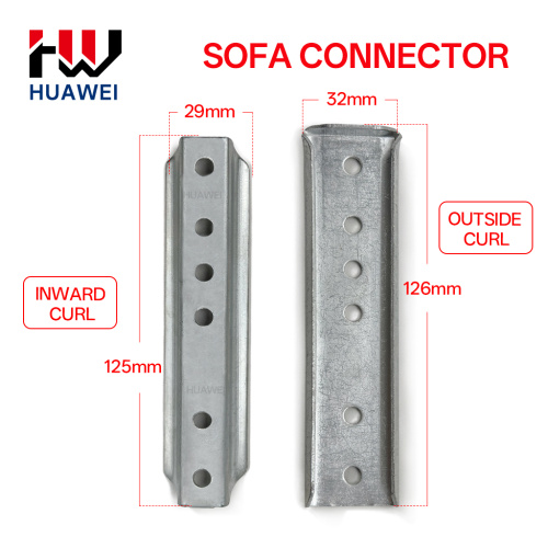Soporte de conector de sofá seccional galvanizado de alta resistencia