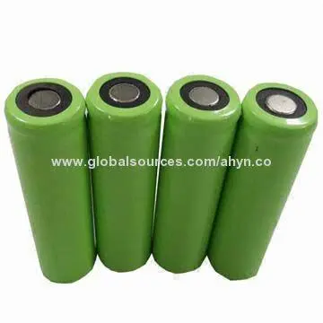 High-density NiMH Rechargeable Batteries, Cell AA1, 800mAh 1.2V for Consumer Products