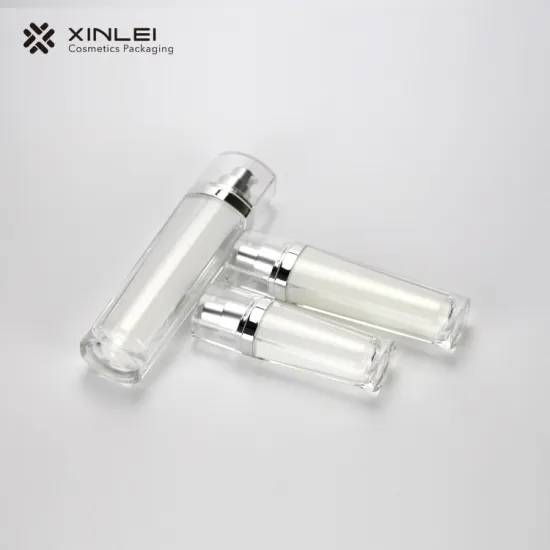 60ml delicate flat cosmetic packaging bottle