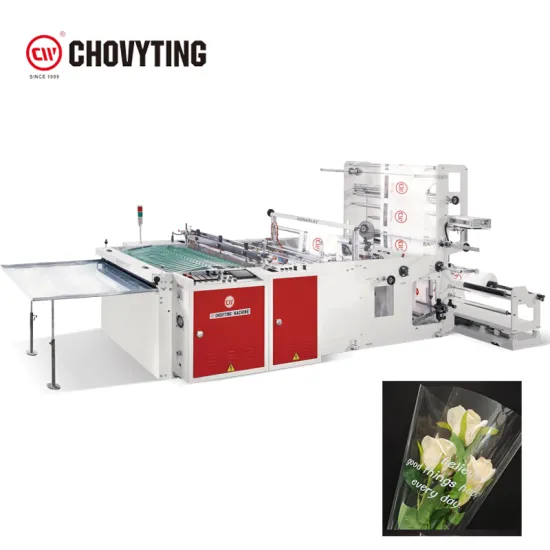 OPP Hot Weld Knife Flower Packaging Plastic Bag Making Machine Manufacturer - CW-800SBD