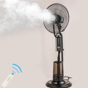 16 Inch Cooling Mist Fan: Domestic Standing Humidifier with Remote Control