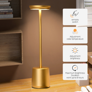 Nordic Bedside Lamp with USB Port and Touch Control