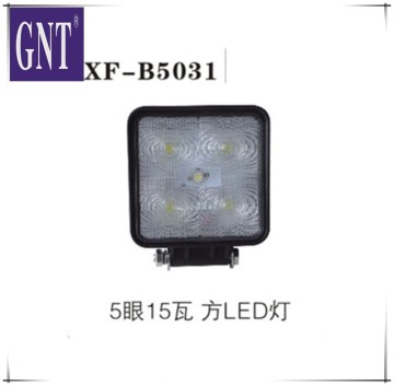 excavator 15W LED light with 5 bulb