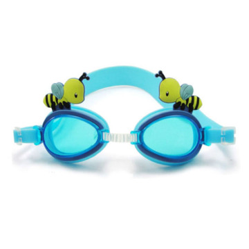 Kids Cartoon Swimming Goggles with Anti-Fog Silicone Lenses