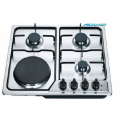 Household Silver Gas Cooktops