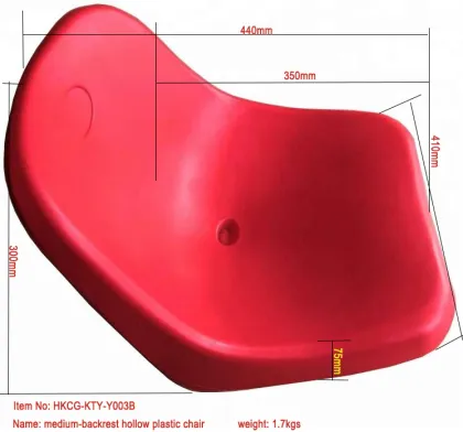 Waterproof Plastic Stadium Seats for Public Use