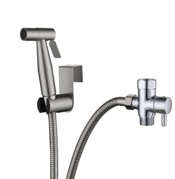 HONGDEC Premium Stainless Steel Toilet Bidet Sprayer Kit