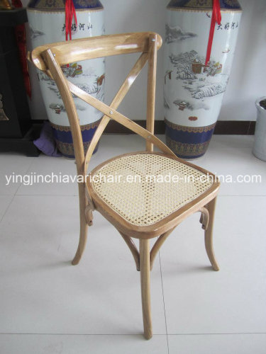 Modern Style Wood Cross Chair