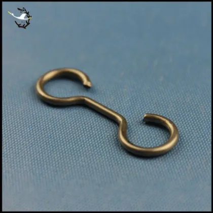 Custom s shaped metal clip