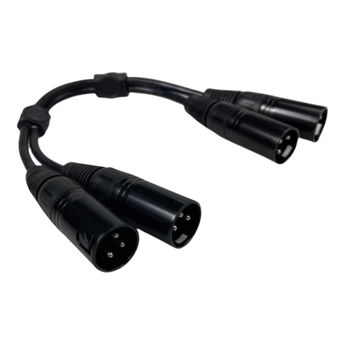 3P XLR MALEX2から3P XLR MALEX2