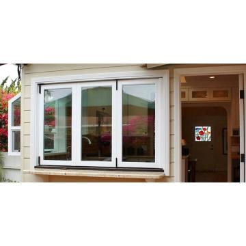 Accordion Fold Balcony Windows with Tempered Glass