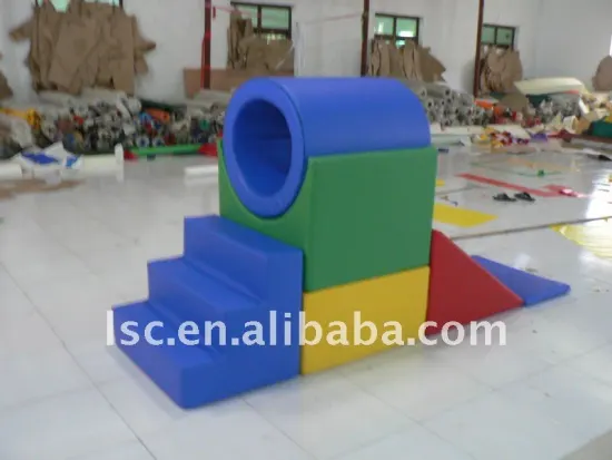 soft play tunel slider
