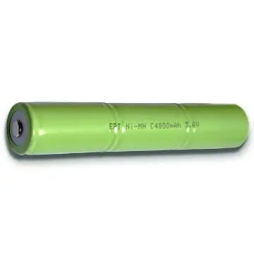 Rechargeable AA NiMH Battery Packs 4.8V 2500mah