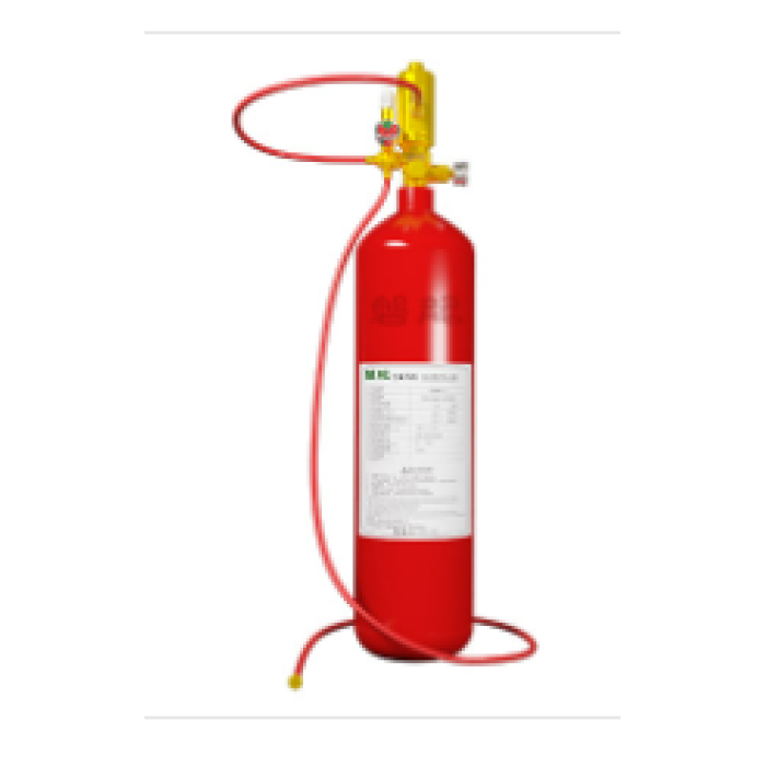 Közvetlen heptafluor-propán tűzérzékelő csöves tűzoltó készülék