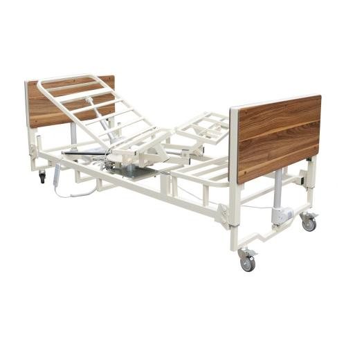 Cama de hospital rotativa ajustável elétrica para idosos