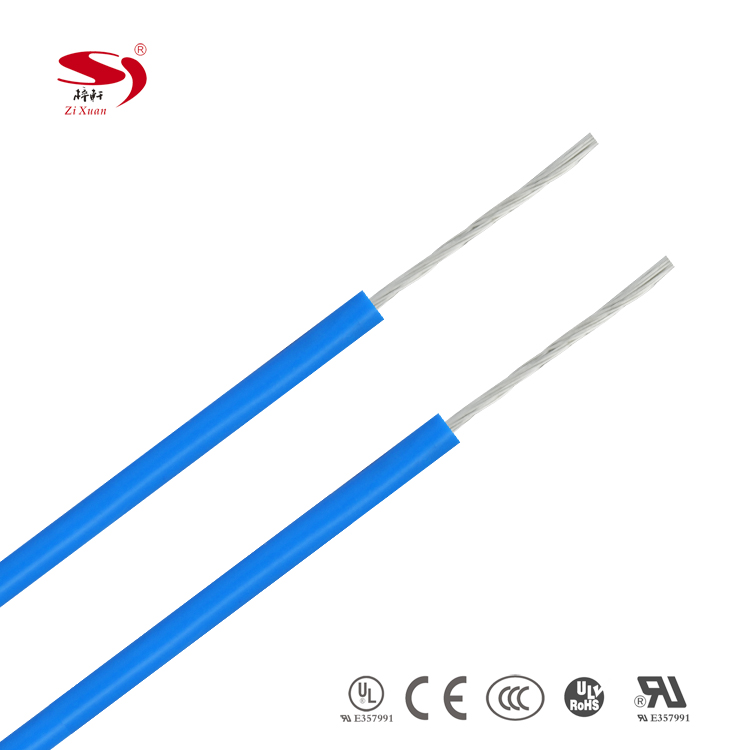 Fluorine plastic insulated wire FF46-1 2.5mm² BLUE04