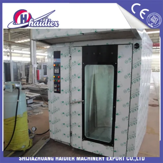 Commecial Bakery Equipment Rotary Rack LPG Gas Oven and Steamer