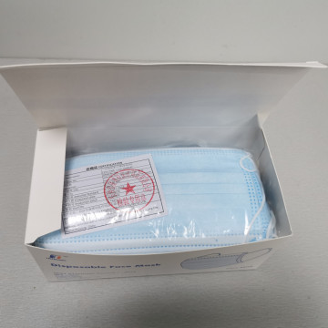 Masker kain yang meleleh
