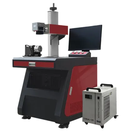 Dynamic Rotary UV Laser Marking Machine