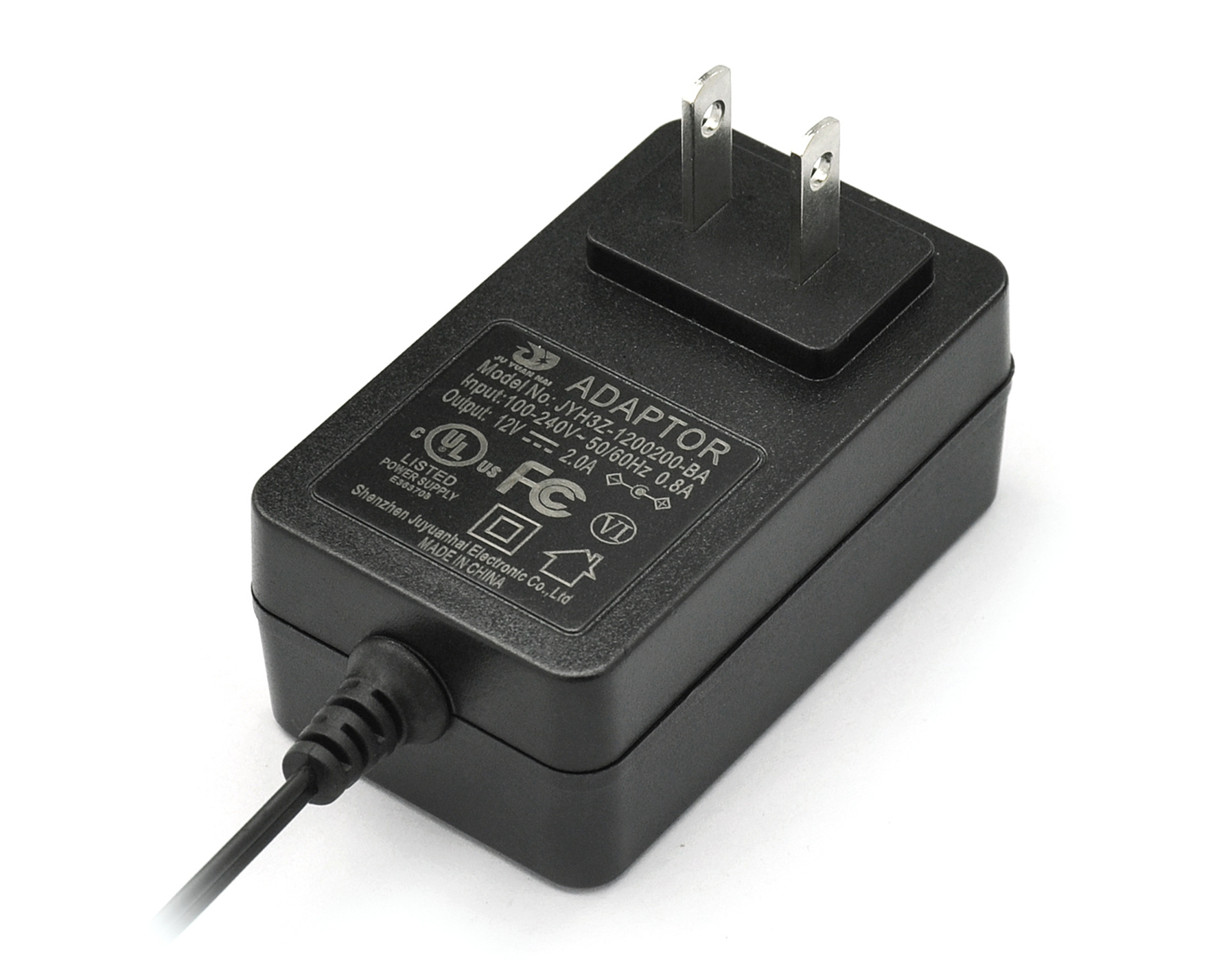 12V 2A AC DC Power Adapter 24W UL Power Supply (1)
