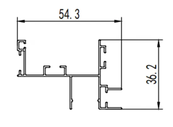 aluminium extrusion mold for Ceiling lamp parts