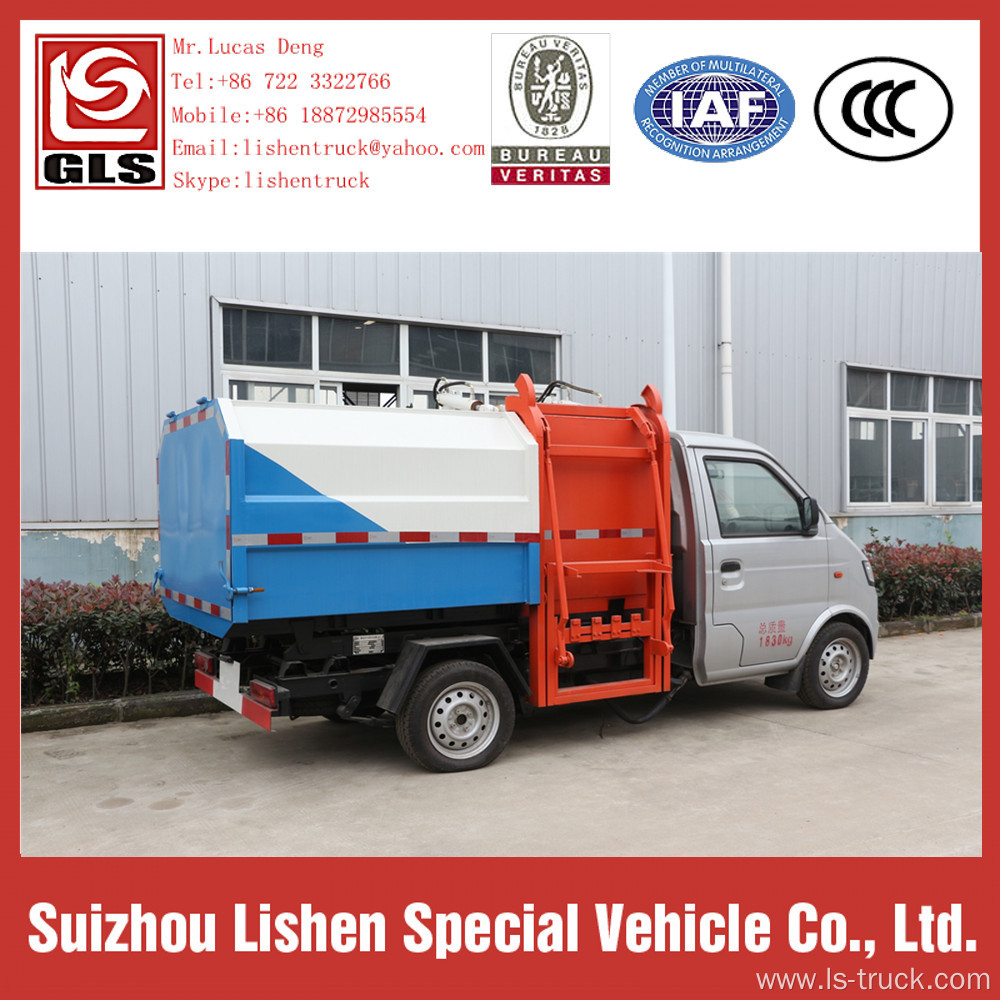 Crane Bucket Garbage Truck Small for Sale