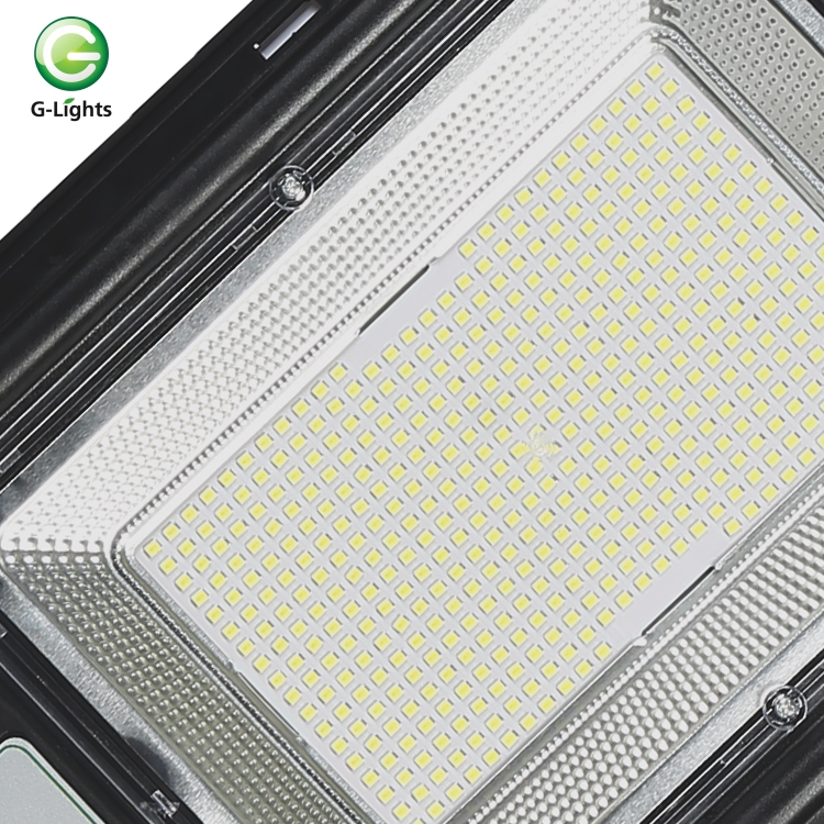 إضاءة IP65 مقاومة للماء ABS 100W 200W LED ضوء الشارع بالطاقة الشمسية