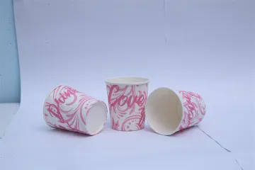 Disposable 6oz paper cup for coffee
