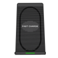 10W Qi Wireless Mobile Phone Vertical Fast Charger