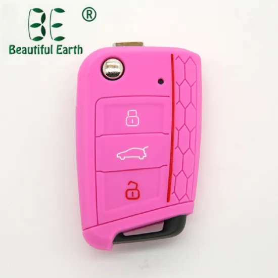 Debossed silicone Remote VW Golf 7 Key Cover
