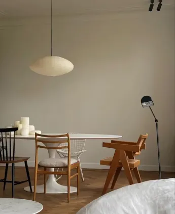 Elegant Xuan Paper Pendant Light Japanese Style