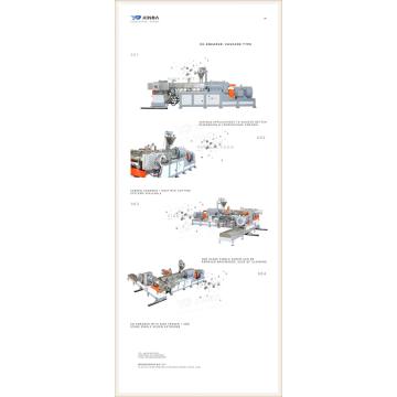 PS with AL2O3 Compounding Extrudering Granules Making Line