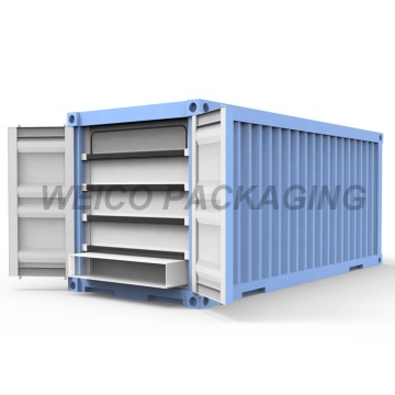 Επαναχρησιμοποιήσιμη αδιάβροχη PP Dry Bulk Container Liner Bag για 20ft δοχεία