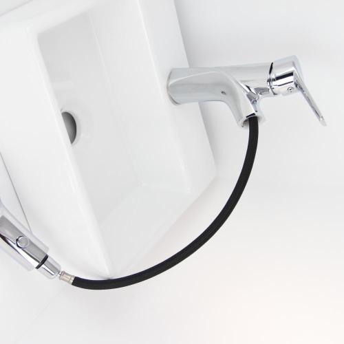 Modern Bathroom Gold Single Handle Deck Mounted Swan Tap ก๊อกผสมอ่างล้างหน้าแบบร้อนเย็น