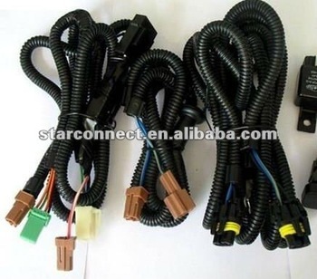 fog light wiring harness suitable for cars