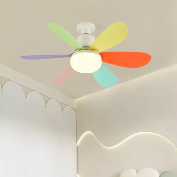 แฟชั่นสไตล์โรงงานทันสมัยไฟ LED Fan Light พร้อมการควบคุมระยะไกลและเทคโนโลยี ABS ประหยัดพลังงาน