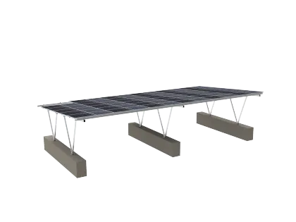 W-shaped Parking Shed Assembly