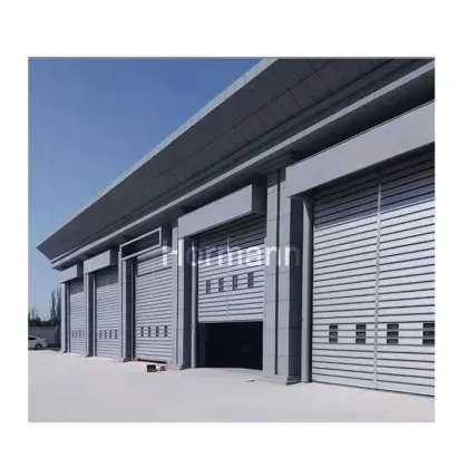 China's Invention: Double-Sided Aluminum Alloy Material Hard Turbine Fast Lifting Door