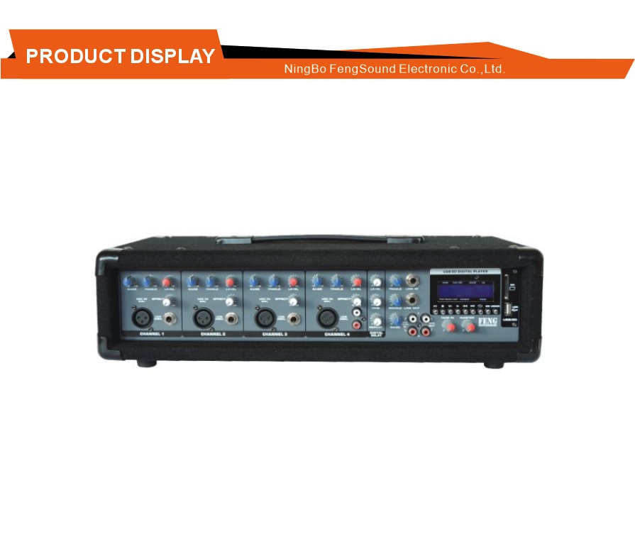 2 Band EQ Per Channel Mixer