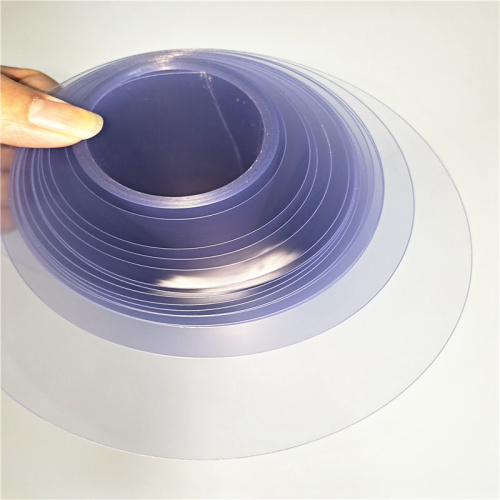 Clear PVC Plastic films sheets for food Using