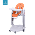 Modern baby booster hög stol med heigh justering