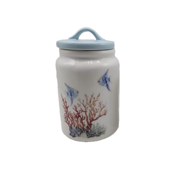 Керамическая банка для хранения Ocean Coral (1800 мл)